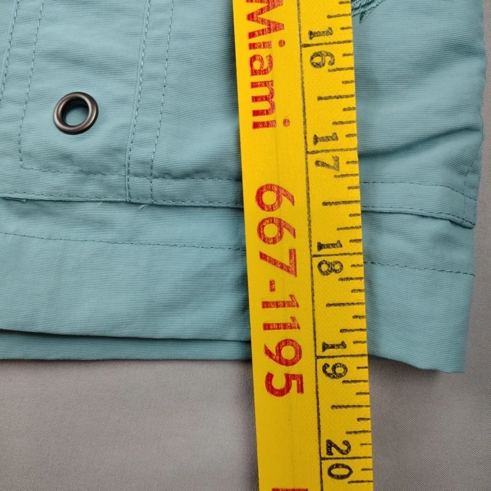 Reel Legends Bonefish Performance Cargo Shorts Mens XXL Lt Teal 7.5